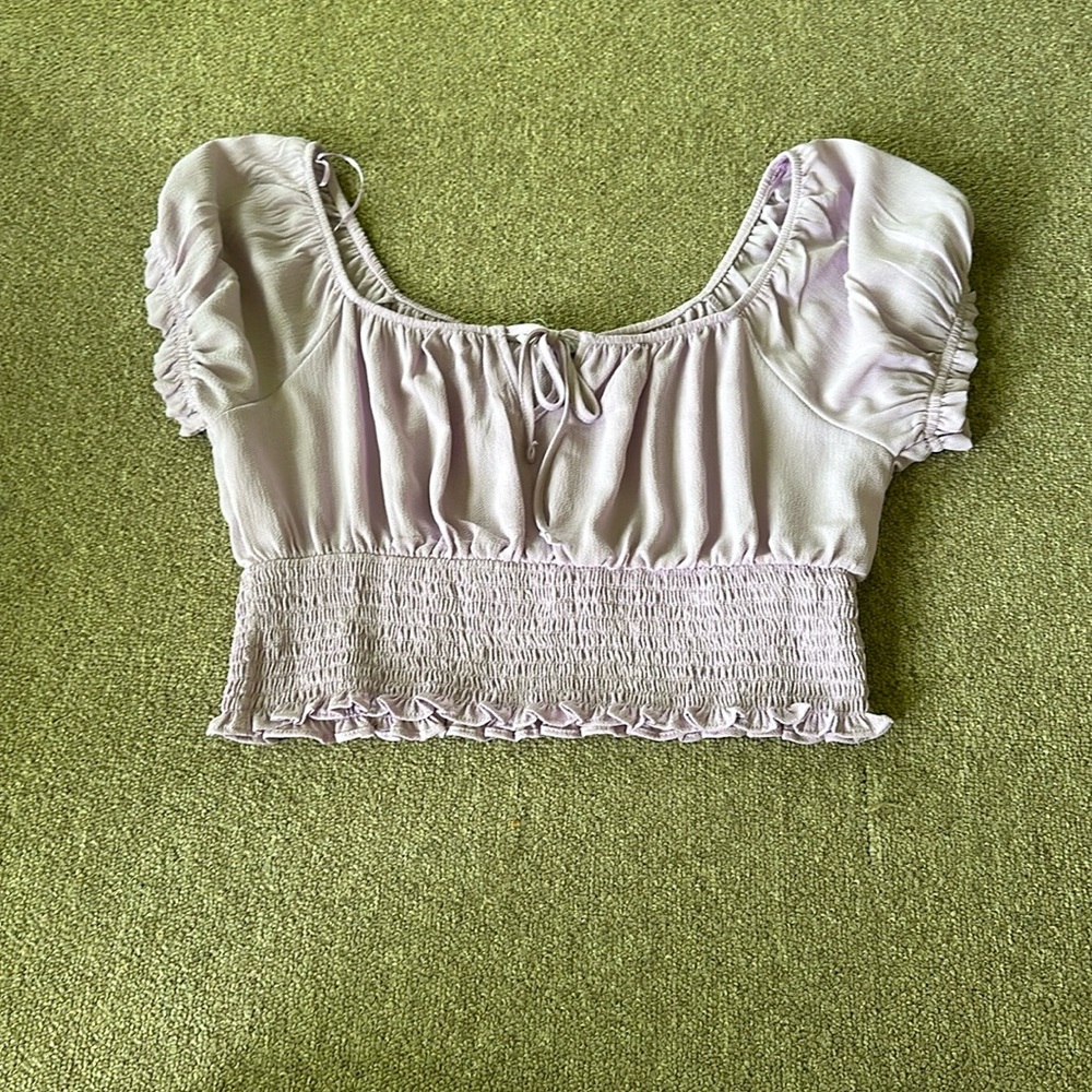 Purple blouse